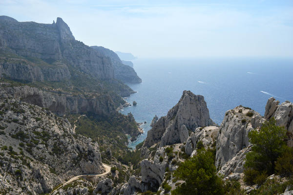 Calanques de Sugiton, em Marselha