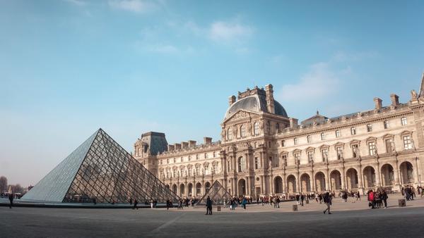 Museu do Louvre, em Paris